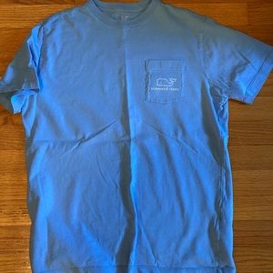 Boys Blue Vineyard Vines Short Sleeve Shirt